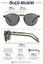 Green Color Original Women's Sunglasses with Uv400 Protection 50 Ekartman Cbkgg55C3 - 2