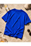 Plain Crew Neck Comfortable Fit Unisex Casual Seasonal T-Shirt - 4