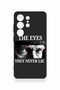 Samsung S26 Ultra Compatible Ataturk Eyes Patterned Silicone Case - 2