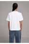 Women's Basic Crew Neck Short Sleeve Cotton Oversize T-Shirt - 2