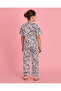 Girls Black And White Print 2 Piece Set - 4