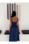 Parachute Fabric Women's Dress with Inner Lining - 7