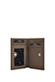 Unisex Genuine Leather Beige Card Holder - 3