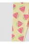 Ozmarka New Season Girls' Watermelon Patterned Leggings - 3