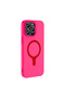 iPhone 14 Pro Max Compatible Case Magsafe Supported Aris Silicone Cover - Dark Pink - T42739 - 3