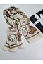 Animal Figure Voile Silk Shawl Accessory Shoulder Shawl Foulard - 2
