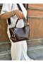 Women's New Season Adjustable Strap Multi-Compartment Stylish Design Hand and Shoulder Bag - 6