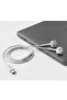 USB-C Wired Earphones with Microphone Hi-Fi Stereo Sound Noise Isolation Earbuds for Smartphones Tablets and Laptops White - 6