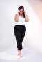 Women's Plus Size Side Pocket Lace-Up Trousers - 7