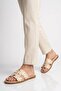 Beige Thin Sole Lightweight Women's Slippers 120 Z - 2