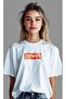 Orange Sunset Oversize T-shirt - 3