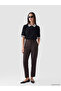 Nevavm Pleated Women's Fabric Trousers with a Difference