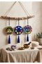 Meditation & Yoga Themed Wall Ornament 1-Piece Spiritual Energy, Chakra Opener, Feng Shui Home, Room, Office ~ Handmade Gift Decor - 8