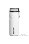 The Iceflow Twist Flip Thermos 0.47 Lt Thermos Kupa Kamp Matara White-Black - 4