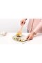 3 Piece Wooden Kitchen Utensil Set (Beech Wood) Spoon, Spatula & Corner Spoon - Sustainable Cookware - 2