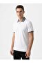 Men's Polo Collar Short Sleeve Tshirt White