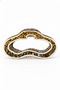 Leopard Pattern Stylish and Durable Acrylic Hair Claw Clip for Women