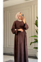 5983 - Stylish, Comfortable, Loose-Fitting Dora Luca Viscose Dress with Waist Tie Detail - 3