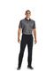 1290140-040 Gray Polo Collar Men's T-Shirt - 4