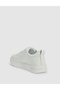 White 100% Leather Casual Shoes 50323943-Vr013 - 4