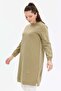 Basic Comfortable Fit Long Women's Tunic - 2