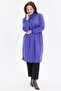 Stand collar two thread zippered tunic