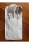 6-Person Floral Embroidered Luxury Presentation Set 19 Pieces - Linen American Service Placemat, Runner, Spoon Holder Set - 7