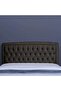 BIANCA HEADBOARD CHANEL LIGHT BROWN L-160 : H-125 CM - 3