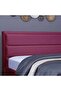 TROJAN HEADBOARD VELVET PINK L-180 : H-125 CM