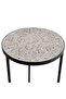 Medley 3-piece Round Metal Planter Stand - Black - 5