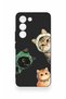 Vivo V30 Lite Compatible Cat Team Patterned Silicone Case - 2