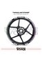Yamaha Wheel Sticker Set High Quality 16-Piece Wheel Set Yamaha Compatible