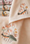 Feris - 70% Bamboo / 30% Cotton Embroidered Hand Towels - Set of 6 50X90 - 3