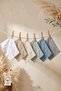 - 6-Piece Boys' Boxer Set |   100% Cotton |   Anchor Patterned