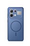 Infinix Note 60 5G 2026 SilkTouch Premium Matte Silicone Protective with Thin Magsafe Case Cover - 5