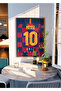 Leo Messi Poster Tablo (Çerçeveli) - 2