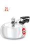 2Liters Contura Aluminium Pressure Cooker, Inner Lid (HC20), Silver
