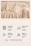 Ars |   Cotton Non-Slip Washable Multi-Purpose Bohemian Sofa Cover Single&Triple 180X210 Sofa Bed Cover, Armchair Cover, Sofa Shawl Beige - 6