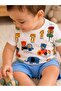 Safari Friends Baby Boy Summer Top and Bottom Set - 3