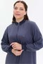 Zipper Detailed Pocket Detailed Comfortable Fit Long Dress Women - 7