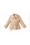 Women's Belted Short Cashmere Coat - 3