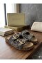 New Season Stone and Bead Detailed Orthopedic Slippers - 4
