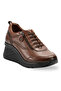 Zeyem-G Women's Leather Shoes Brown - 2