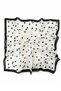 Polka Dot Patterned 100% Cotton 55X55 cm Square Scarf Bandana – Hair, Neck, and Bag Accessory - 6