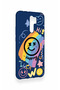 Redmi 9 Compatible Happing Smile Patterned Silicone Case - 4