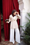 Beige Elastic Waist Dabıl Jacket - 2