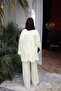 Yellow Jacket and Trousers Muslin Set - 5