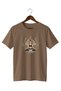 Lotus Flower Printed T-Shirt Sportswear Yoga Pilates T-Shirt
