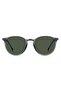 UV Protected Sunglasses Grey Ruthenium Frame Green Mirror Lens 51mm - HG-1286/S-D3X - 2