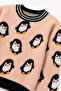 سترة بناتي منقوشة من Penguin 23212 - 4